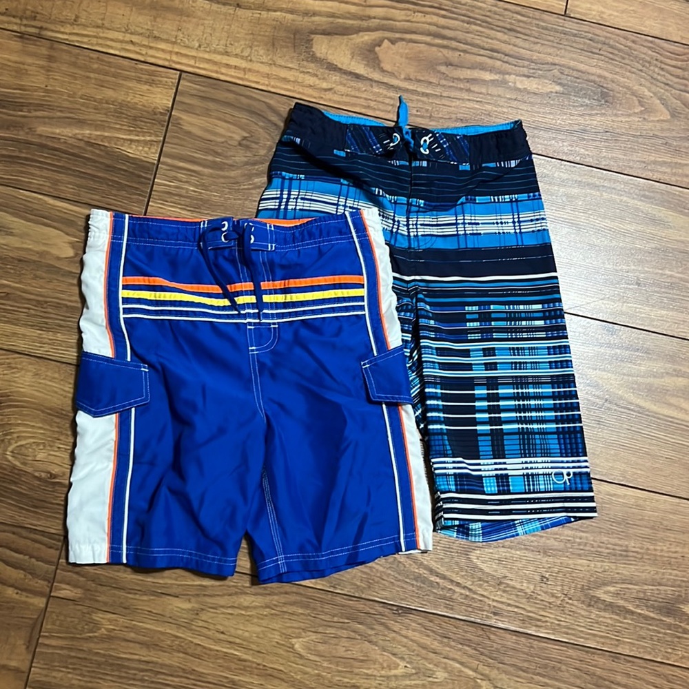 Boys board shorts and swim shorts size 10/12